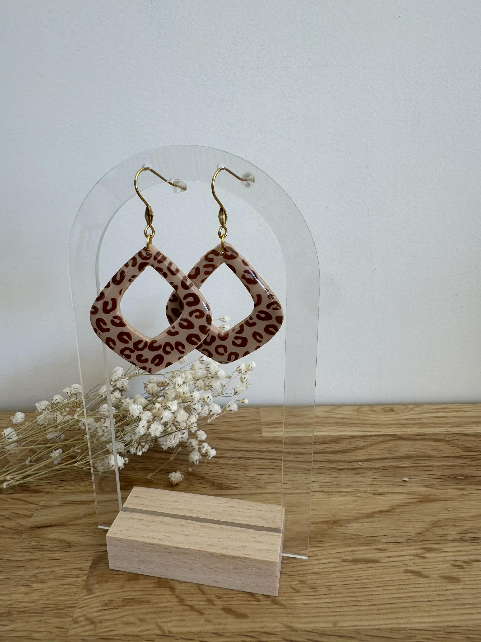 Boucles et pampilles - Léopard