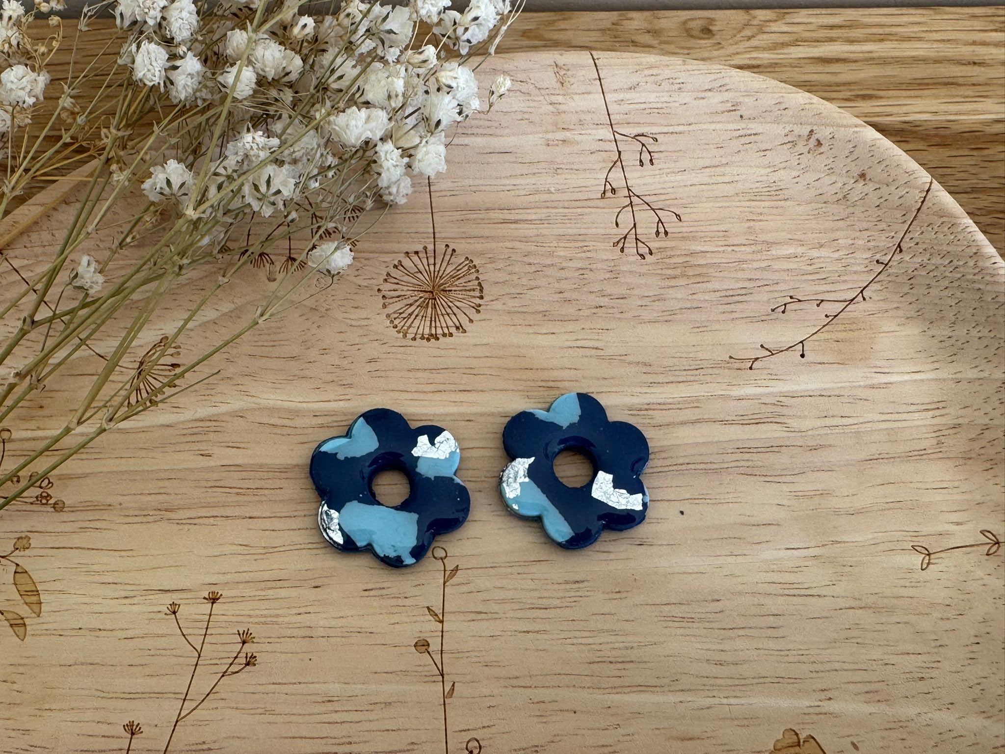 Boucles et pampilles - Pampilles Fleur