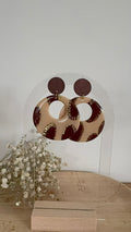 Boucles et pampilles - leopard