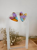 Boucles et pampilles - Boucles coeurs