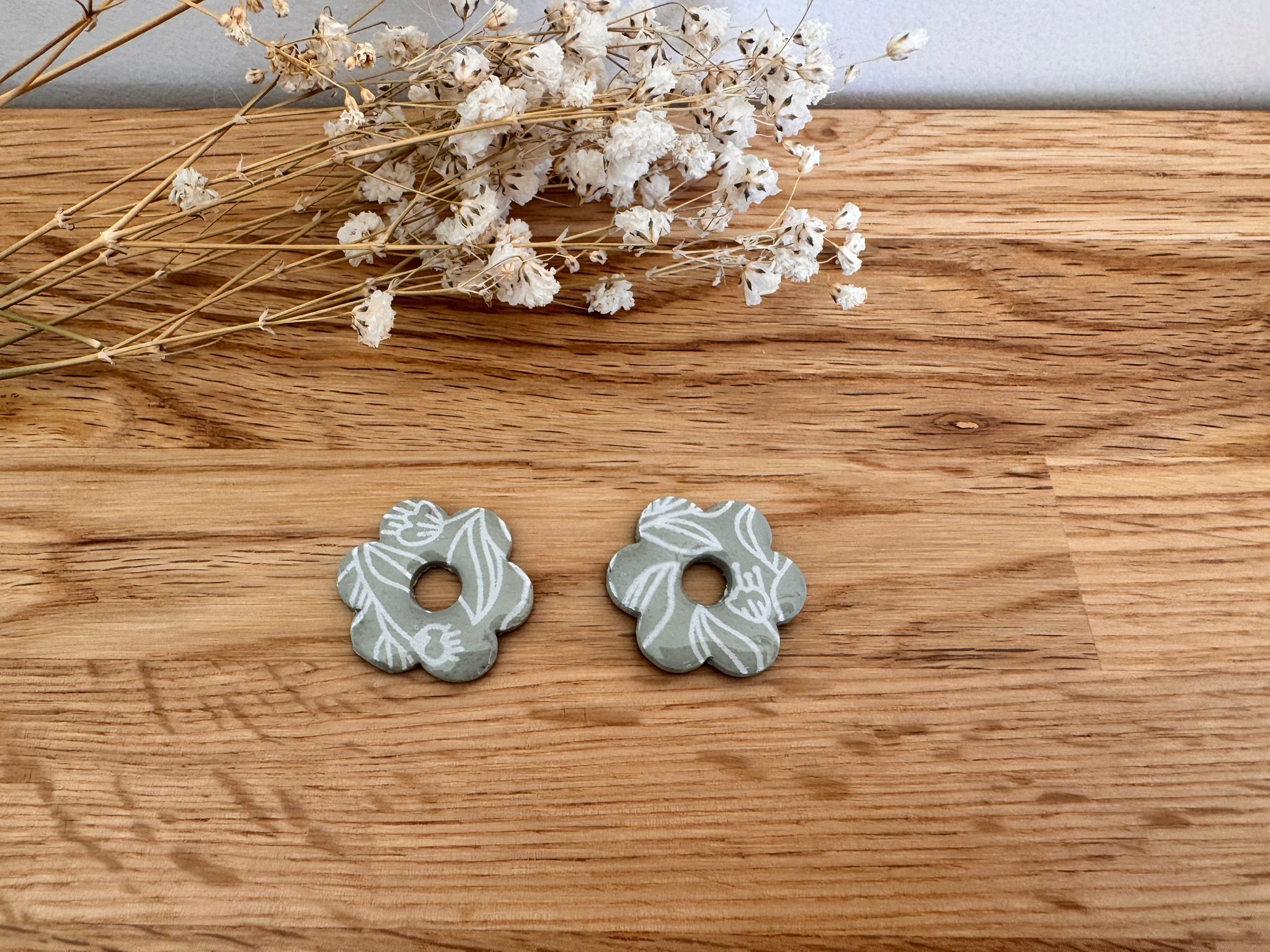 Boucles et pampilles - pampille fleur