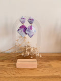 Boucles et pampilles - forme coquillage